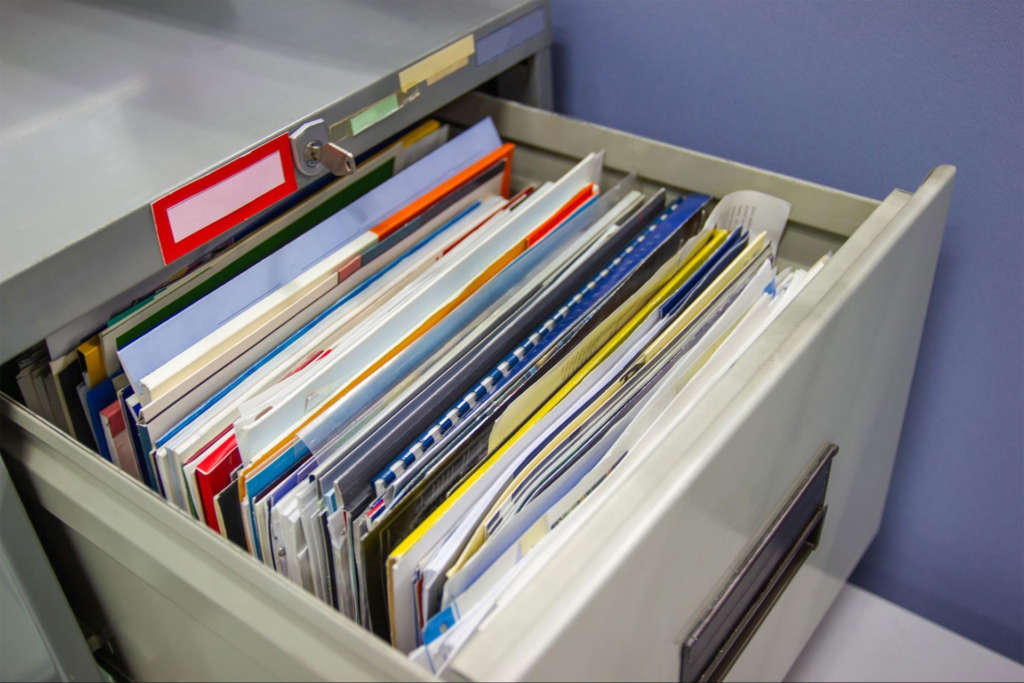 storing business documents