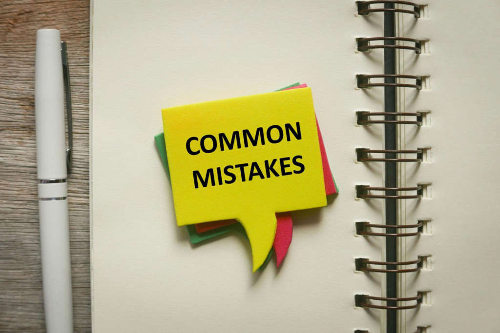 common mistakes in self storage unit
