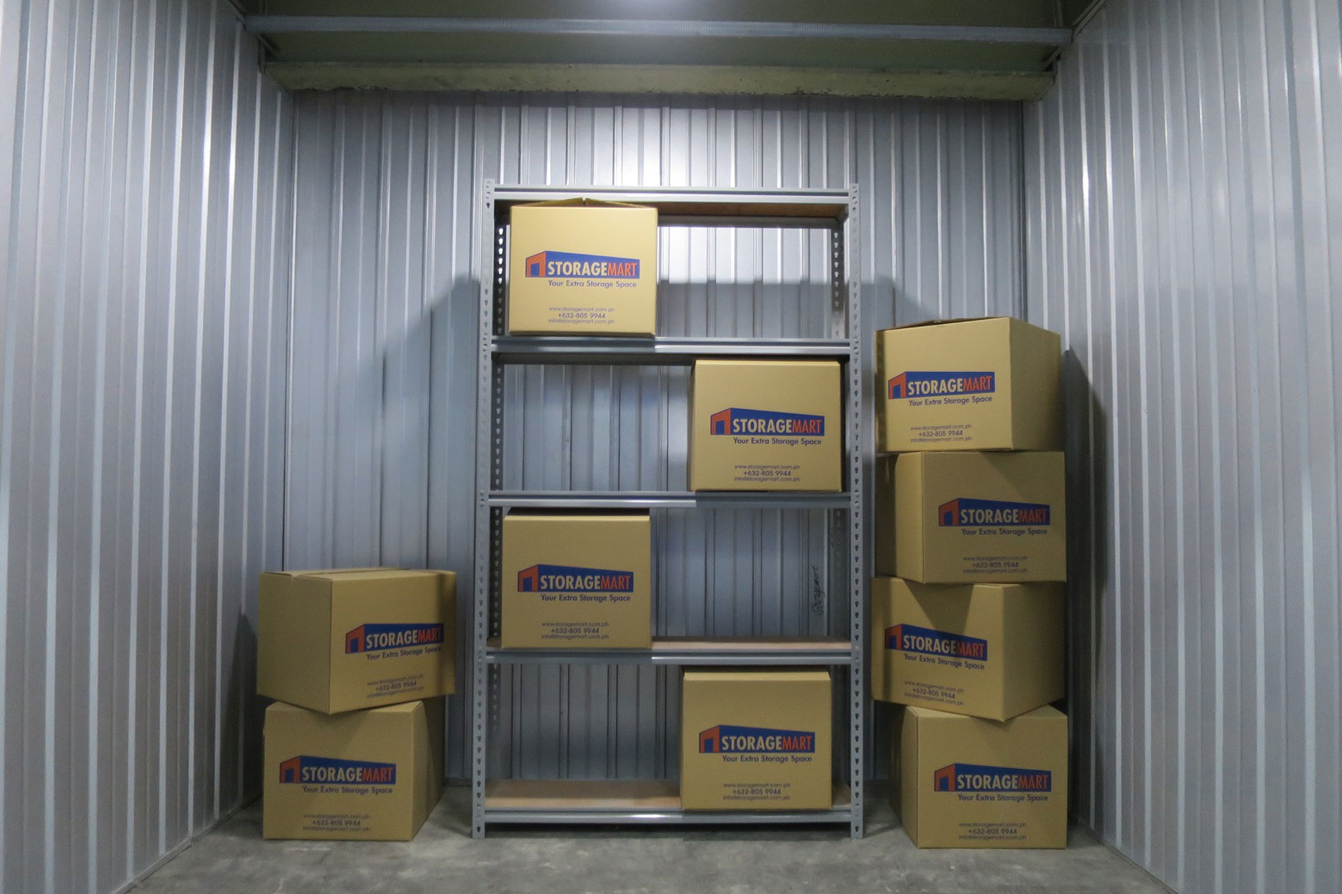 right storage unit size